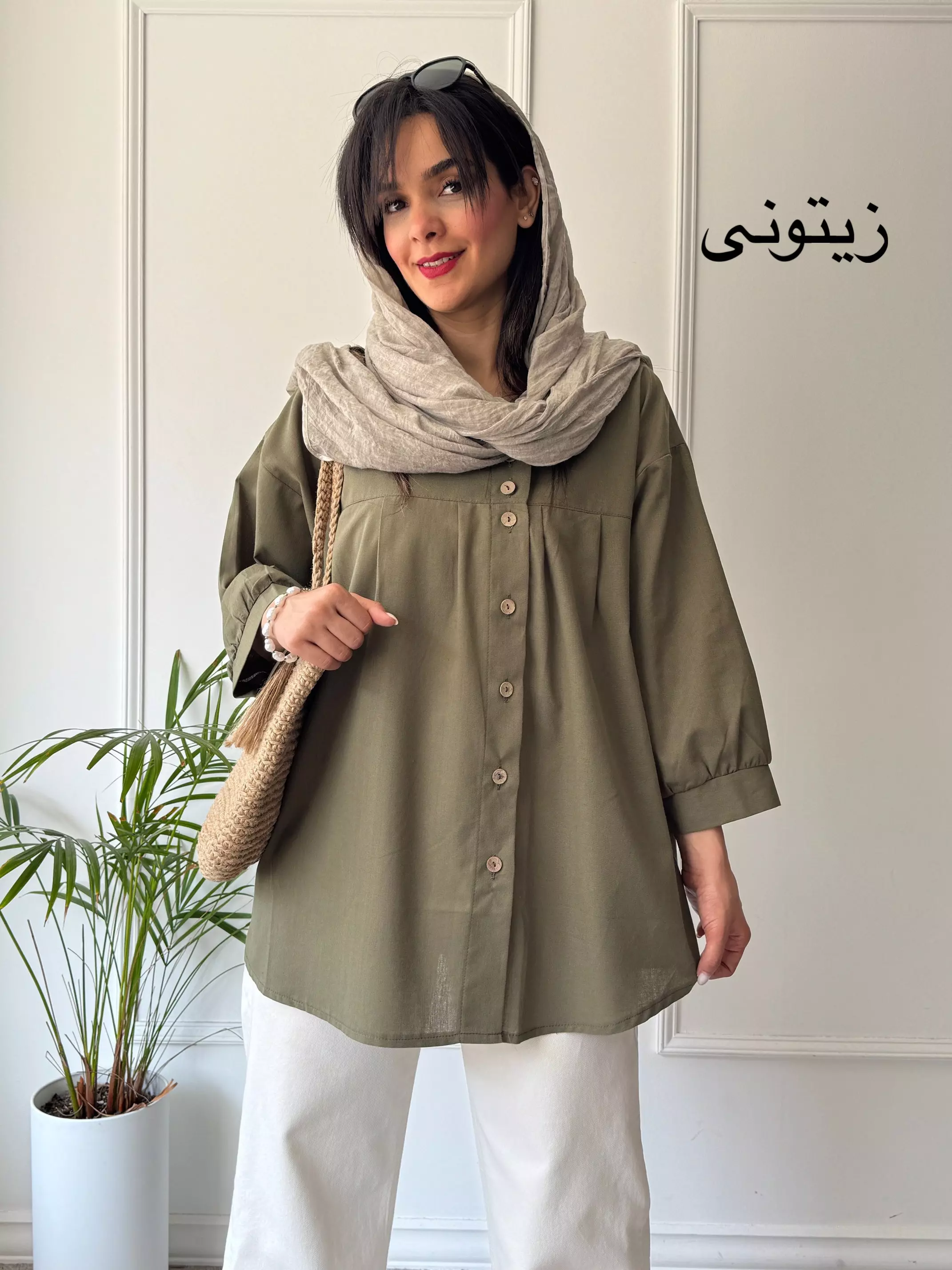 مانتو شومیزی آرامیس ( دارای ایراد جزئی )